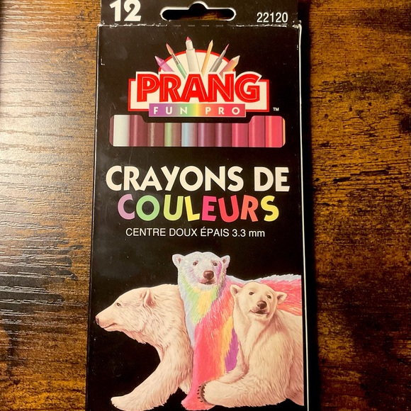 Vintage Prang coloured pencils / pencil crayons - Picture 3 of 4